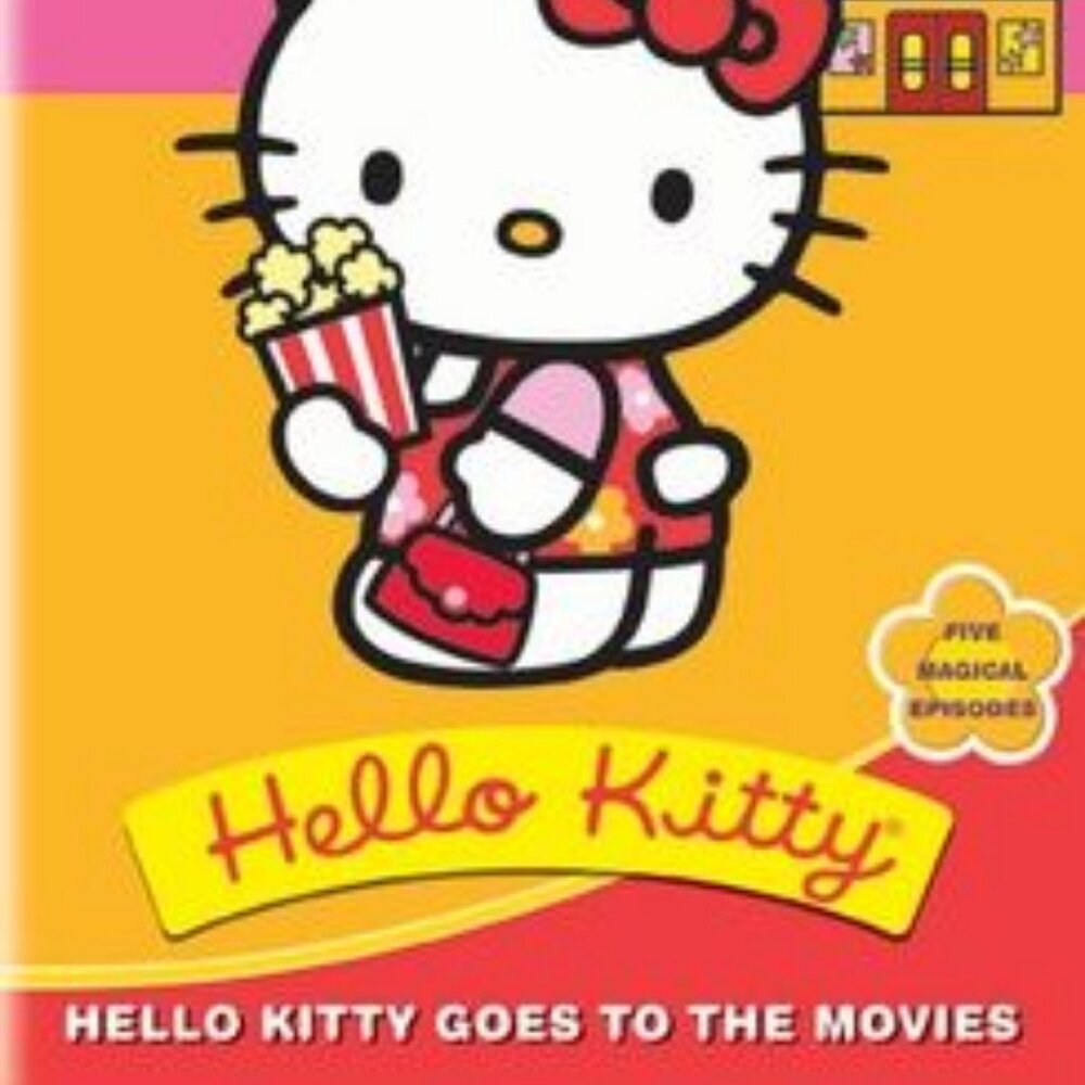 Hello Kitty Goes To The Movies DVD Not Rated MGM Kids 1987 English French Spanis